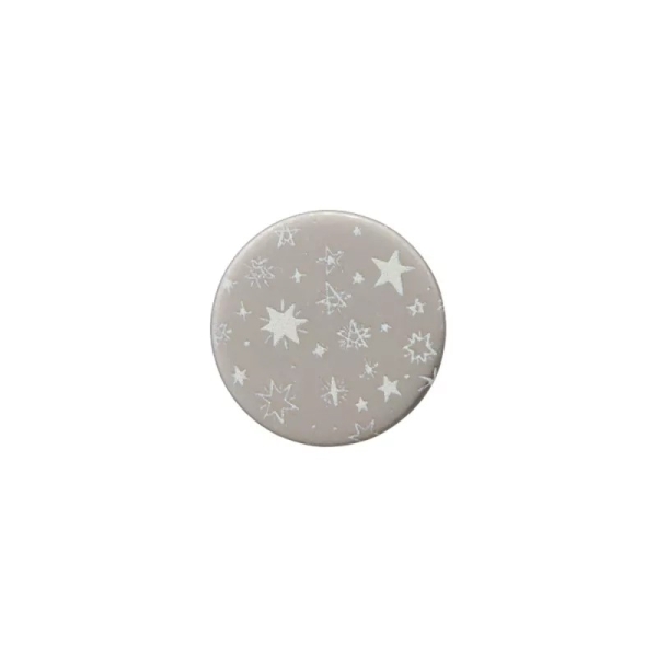 Jeans Knopf zum Schrauben Sterne 17mm creme