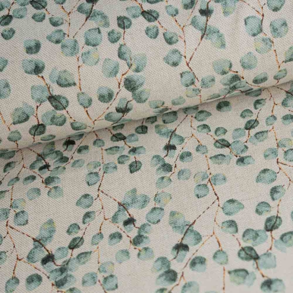 Canvas kleine Eucalyptus Blätter natur