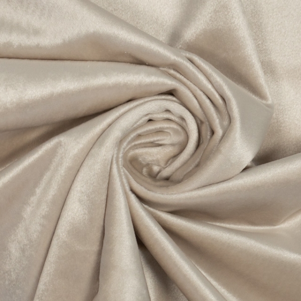 Samt Luxury Velvet hellbeige