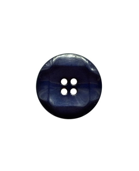 Modeknopf 23mm dunkelblau glänzend
