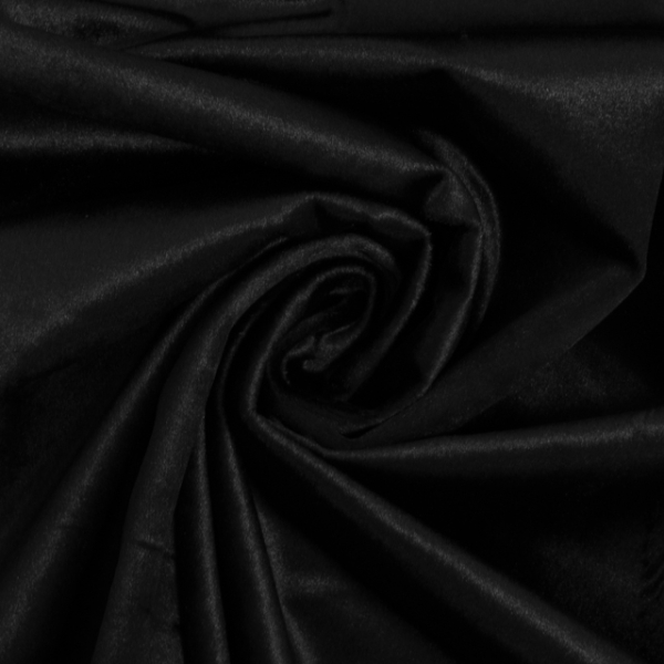 Samt Luxury Velvet schwarz