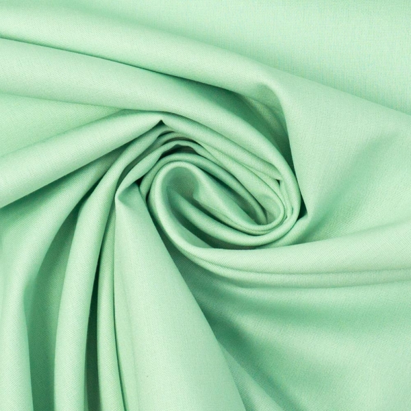 Edle Baumwollwebware mint
