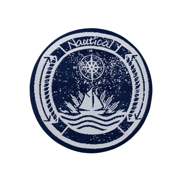 Applikation Nautical Etikett