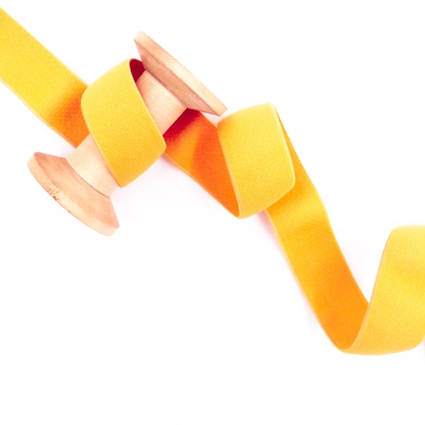 Gummiband 25mm SOFT senfgelb
