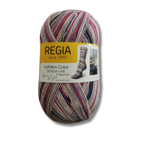 Regia150gr 6-fädig Lofoten Color 4014
