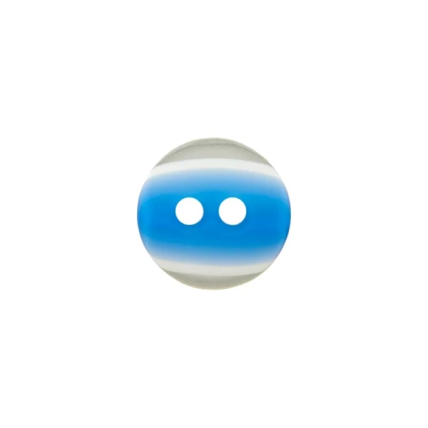 Polyesterknopf 12mm blau