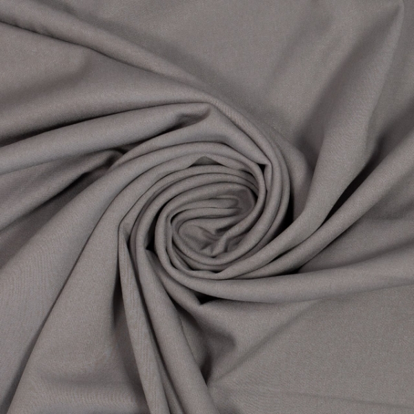 Viskosetwill Stretch Rosalie grau