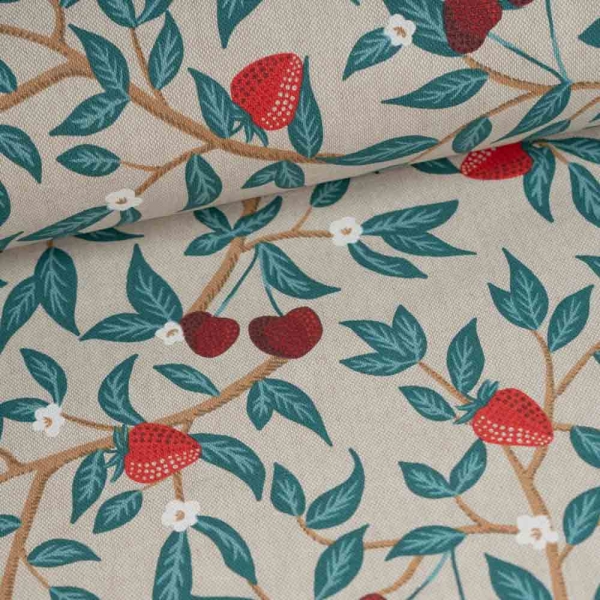 Canvas Erdbeeren natur