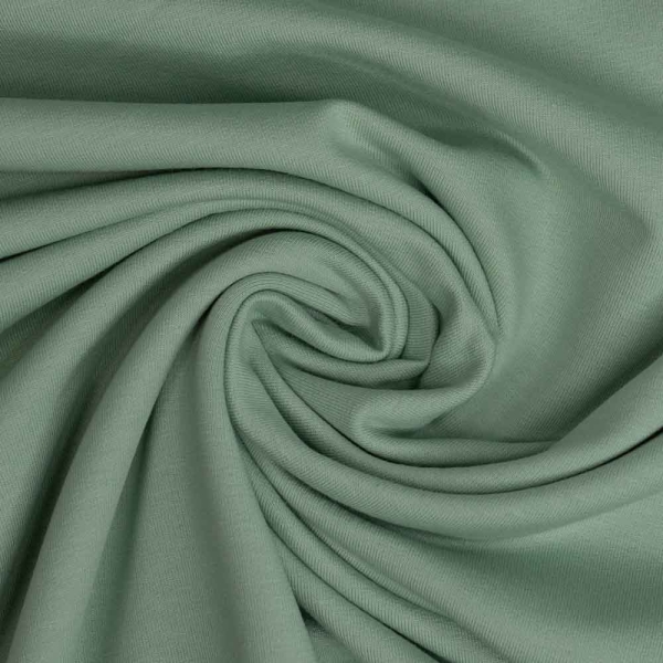 Baumwolljersey Uni Clara dusty mint