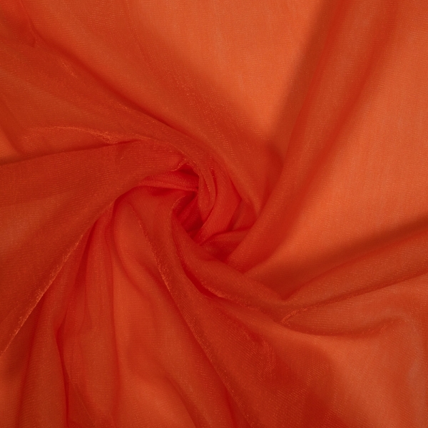 Glamour Softtüll Schleiertüll orange