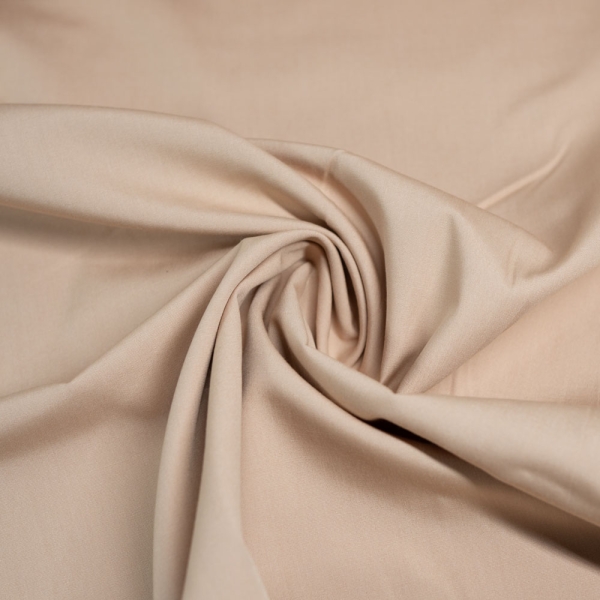 Bio Edle Baumwollwebware hellbeige