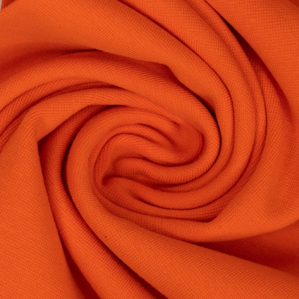 Feinstrick Bündchen Lisa Uni orange