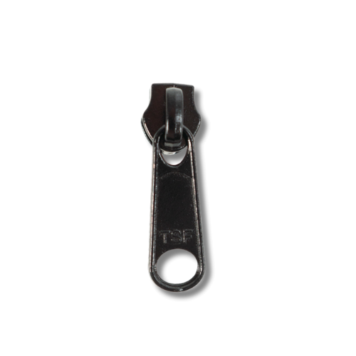 Zipper 6,4mm konisch schwarz