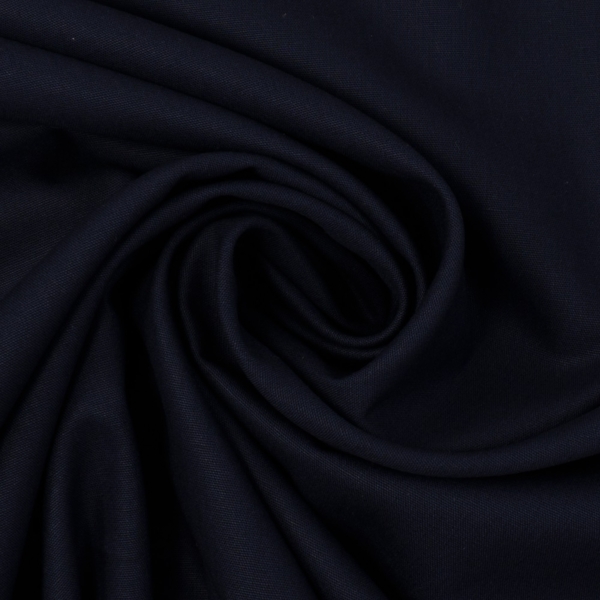 Gütermann Baumwollwebware Uni dark navy