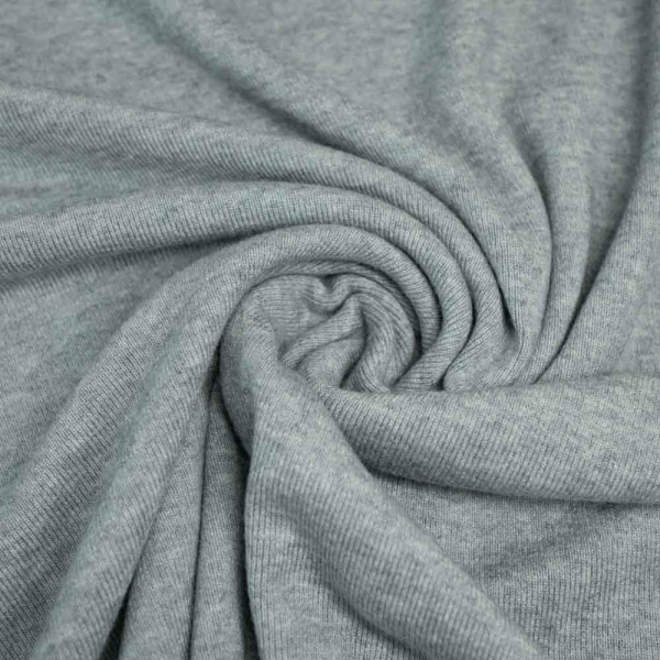 Merino Touch Strickjersey jeansblau meliert