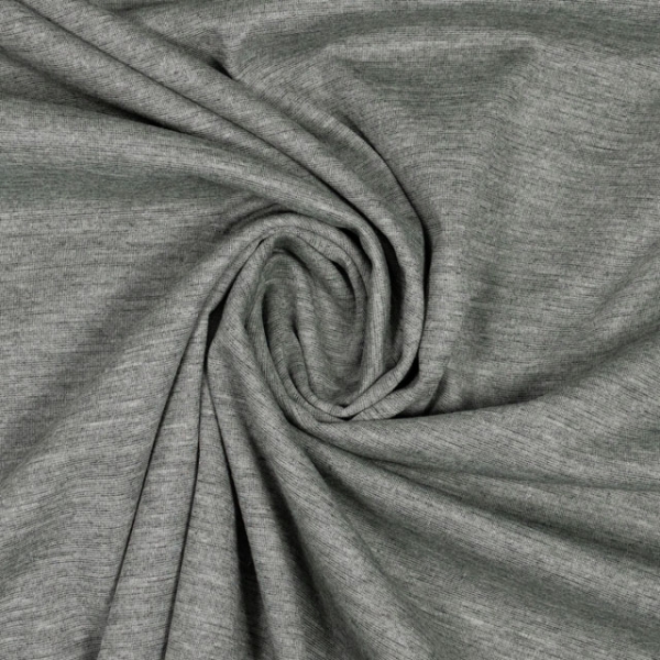 Romanitjersey Punta Mega Stretch grau meliert