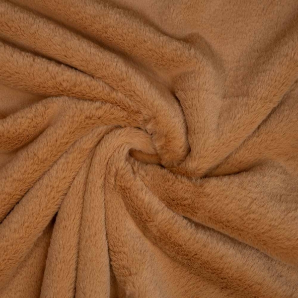 Kunstfell Plüsch Soft senfgelb