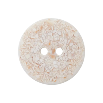 Prym Modeknopf Eierschale 25mm hellbeige