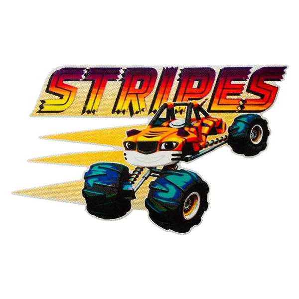Applikation Blaze Stripes Monstertruck