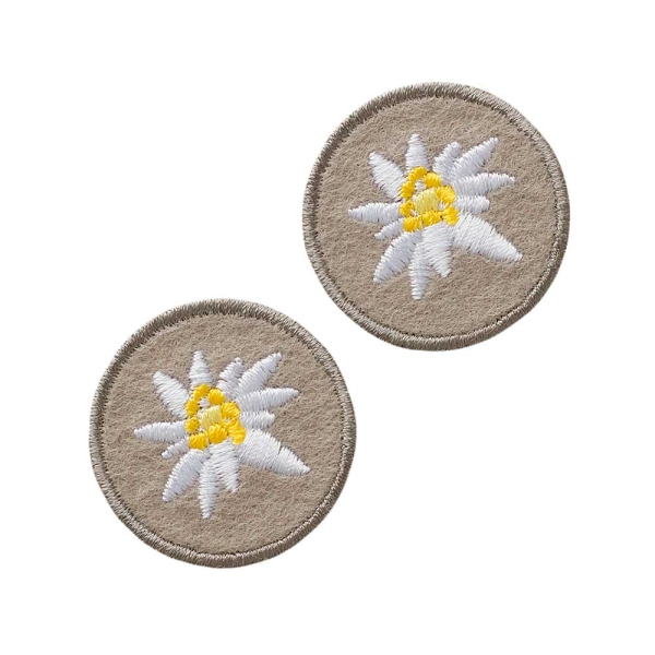 Applikation Edelweiß Set