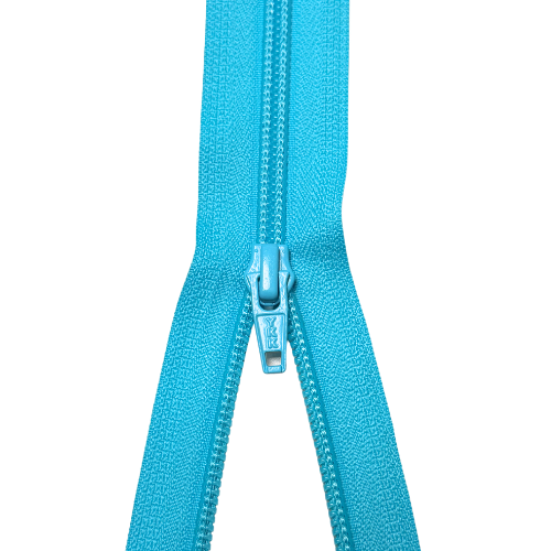 YKK teilbarer Reißverschluss Spirale türkis