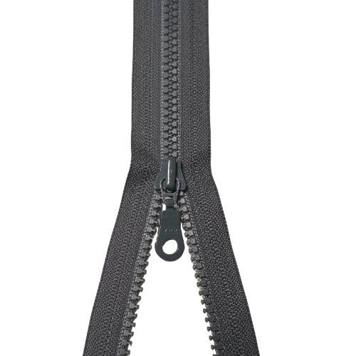 YKK nicht teilbarer Reißverschluss Krampe anthra 25cm