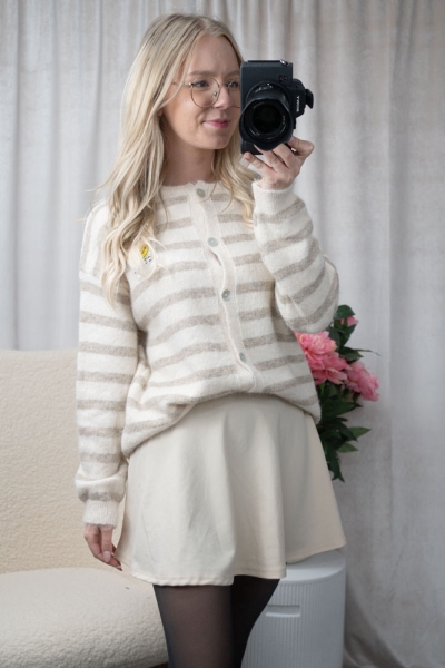 Kurzer Rock Ronja natur