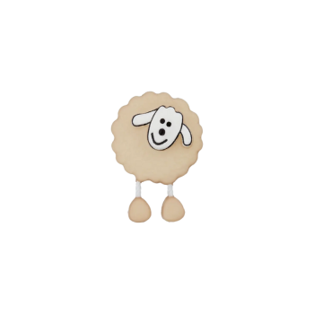 Prym Kinderknopf Schaf 18mm beige