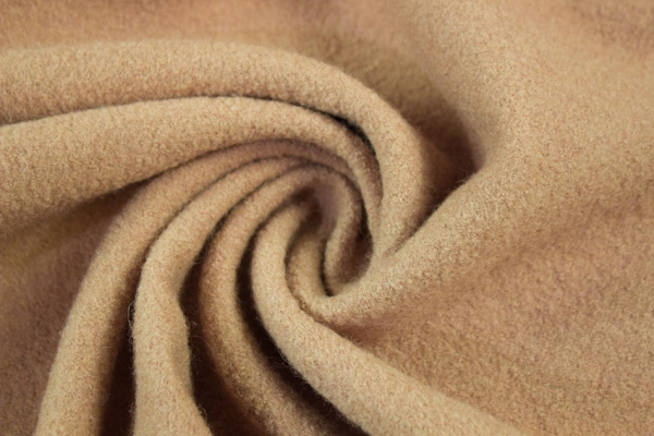 Woll Walkloden Wanda camel