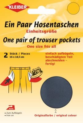 Kleiber Hosentaschen dunkelgrau