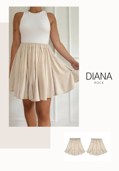 Schnittmuster Diana Rock sewityourselfpattern