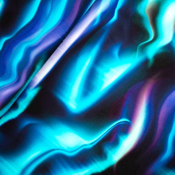 Bio-Baumwolljersey Aurora mint-beere