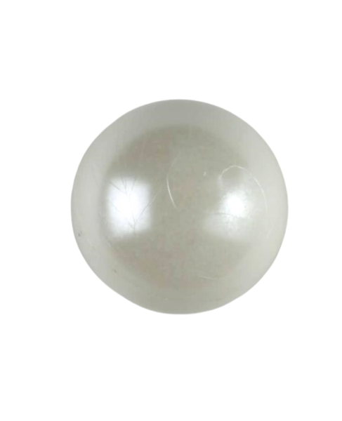 Modeknopf 10mm weiß