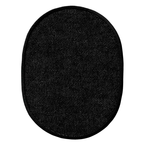 Applikation Jeansflick schwarz
