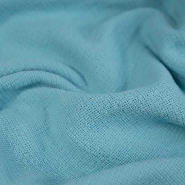 Baumwolle Etamin washed hellblau