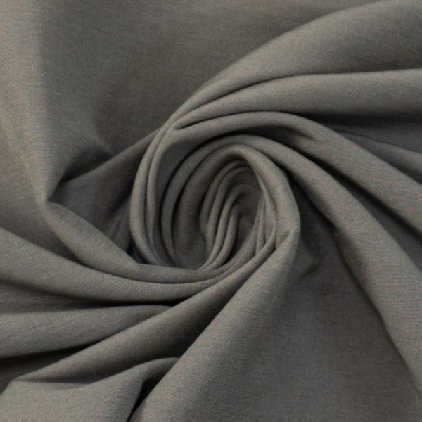 Bengaline Stretch Uni grau