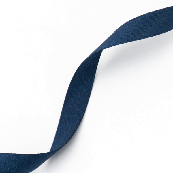 Satinband jeansblau dunkel 1,2cm