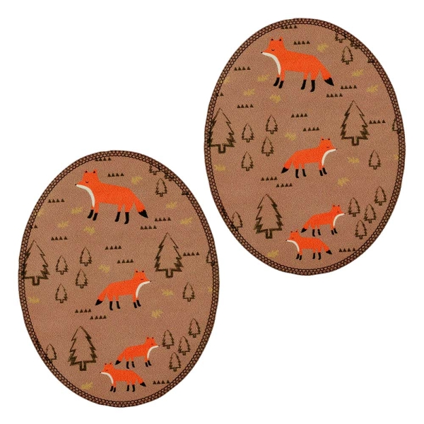 Applikation Fuchs Flicken 2 Stk.