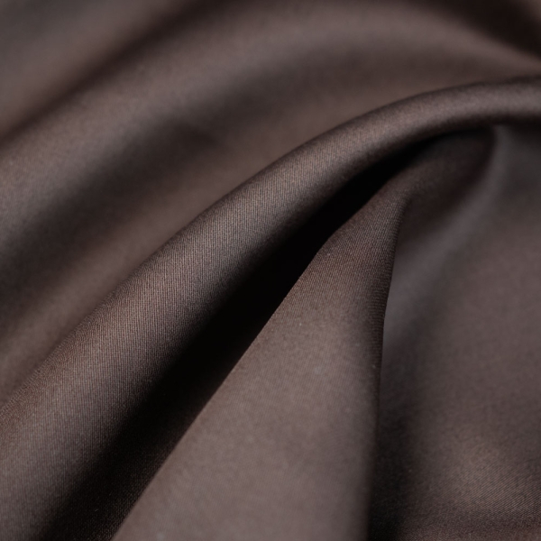 Baumwollsatin Luxury Soft dunkelbraun