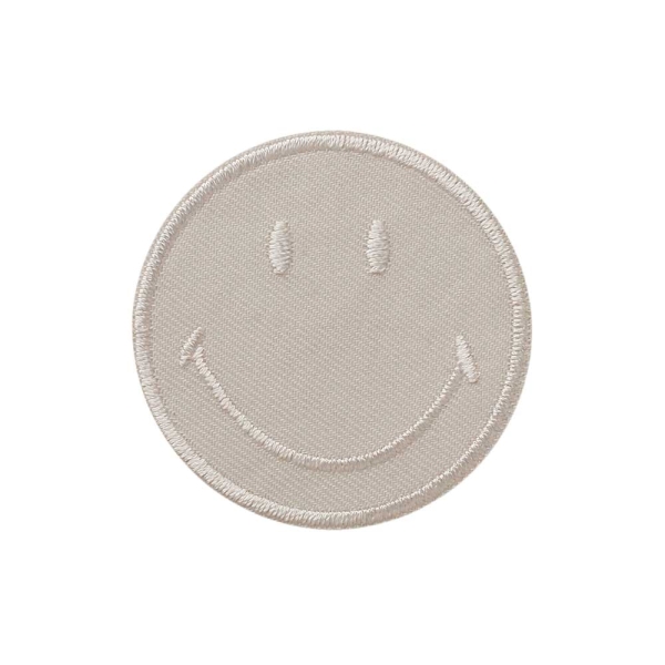 Applikation Smiley Beige