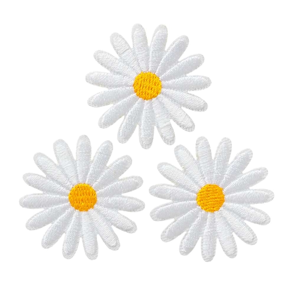 Applikation Set Blumen