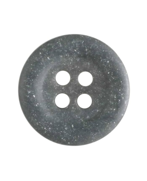 Modeknopf glitzer 15mm grau