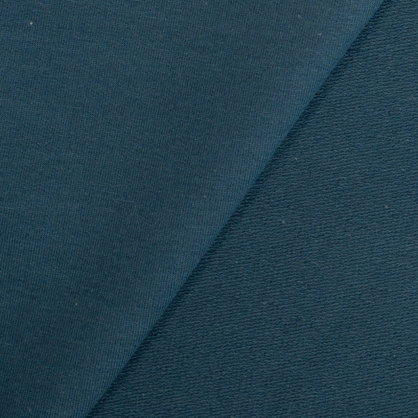 French Terry Sweat Clara jeansblau dunkel