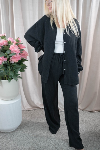 Musselinhose Tiara schwarz