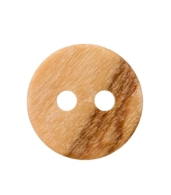 Prym Holzknopf flacher Rand 9mm Beige