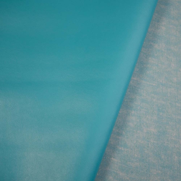 Nappa Kunstleder türkis