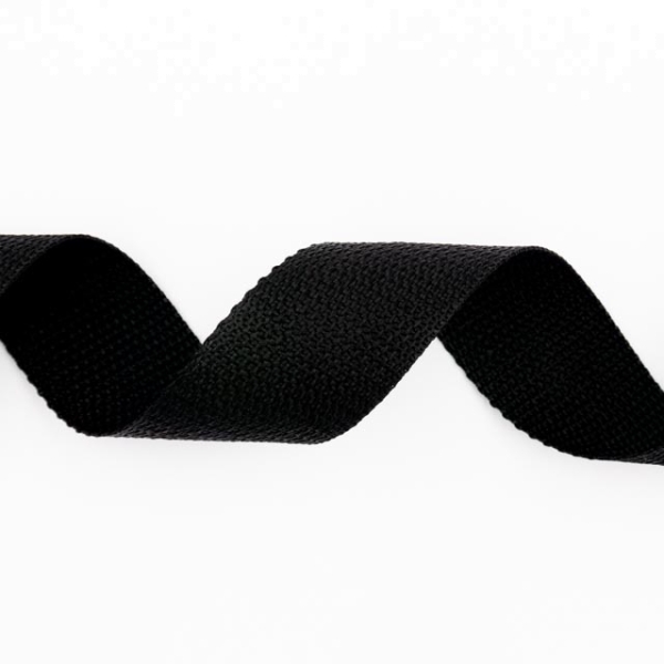 Gurtband Grobmaschig 40mm schwarz
