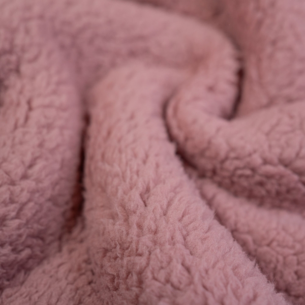 Teddy Sherpa Fleece altrosa