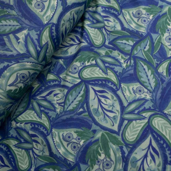 Bamboo Jersey Paisley mint
