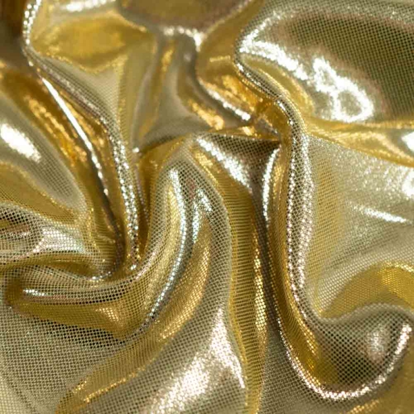 Folienstoff gelbgold
